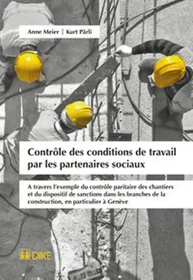 Meier / Pärli |  Contrôle des conditions de travail par les partenaires sociaux | Buch |  Sack Fachmedien