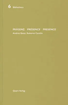Wirz / Bassi / Carello |  Präsenz Présence Presence | Buch |  Sack Fachmedien