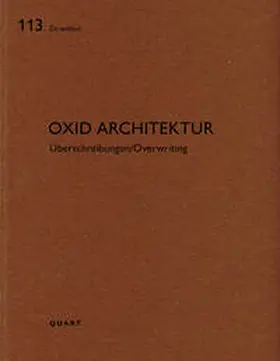 Wirz |  Oxid Architektur | Buch |  Sack Fachmedien