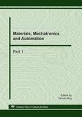 Zeng |  Materials, Mechatronics and Automation | Buch |  Sack Fachmedien