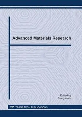 Zhang / Ltd |  Advanced Materials Research (ICAMR) | Buch |  Sack Fachmedien