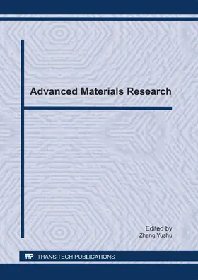 Zhang | Advanced Materials Research | Sonstiges | 978-3-03785-062-6 | www.sack.de
