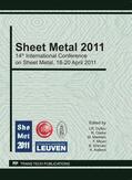 Duflou / Clarke / Merklein |  Sheet Metal 2011 | Sonstiges |  Sack Fachmedien