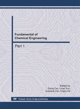 Cao / Sun / He |  Fundamental of Chemical Engineering | Sonstiges |  Sack Fachmedien