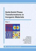 Br?chet / Clouet / Deschamps |  Solid-Solid Phase Transformations in Inorganic Materials | Sonstiges |  Sack Fachmedien