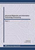 Xiong |  Advanced Materials and Information Technology Processing | Buch |  Sack Fachmedien