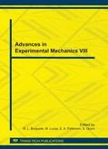 Burguete / Lucas / Patterson |  Advances in Experimental Mechanics VIII | Buch |  Sack Fachmedien