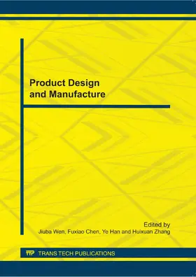 Wen / Chen / Han | Product Design and Manufacture | Buch | 978-3-03785-281-1 | sack.de