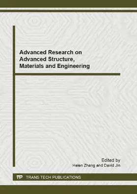 Zhang / Jin | Advanced Research on Advanced Structure, Materials and Engineering | Buch | 978-3-03785-299-6 | sack.de
