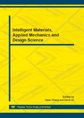 Zhang / Jin | Intelligent Materials, Applied Mechanics and Design Science | Buch | 978-3-03785-305-4 | www.sack.de