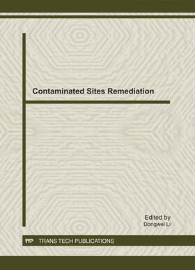 Li | Contaminated Sites Remediation | Buch | 978-3-03785-322-1 | sack.de