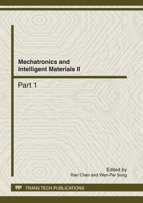 Chen / Sung |  Mechatronics and Intelligent Materials II | Buch |  Sack Fachmedien
