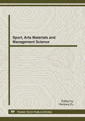 Du |  Sport, Arts Materials and Management Science | Buch |  Sack Fachmedien