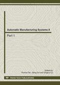 Tan / Sun / Liu |  Automatic Manufacturing Systems II | Buch |  Sack Fachmedien