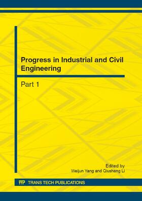 Yang / Li |  Progress in Industrial and Civil Engineering | Buch |  Sack Fachmedien