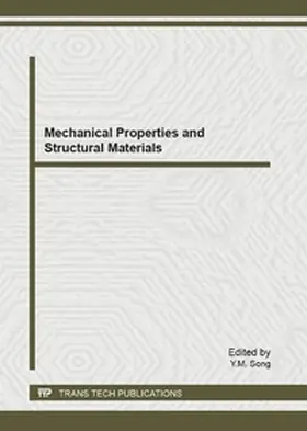 Song / Ltd |  Mechanical Properties and Structural Materials | Buch |  Sack Fachmedien