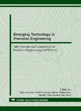 Aoyama / Ltd / Matsubara |  Emerging Technology in Precision Engineering XIV | Buch |  Sack Fachmedien