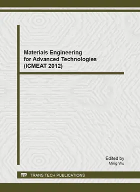 Wu | Materials Engineering for Advanced Technologies (ICMEAT 2012) | Buch | 978-3-03785-587-4 | sack.de