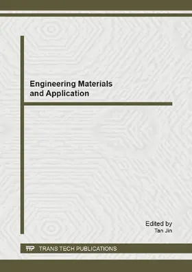Jin |  Engineering Materials and Application | Buch |  Sack Fachmedien