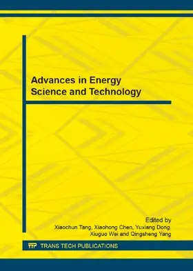 Tang / Chen / Dong | Advances in Energy Science and Technology | Buch | 978-3-03785-634-5 | www.sack.de
