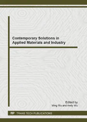 Wu |  Contemporary Solutions in Applied Materials and Industry | Buch |  Sack Fachmedien