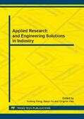 Wang / Xu / Xiao |  Applied Research and Engineering Solutions in Industry | Buch |  Sack Fachmedien