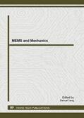 Yang |  MEMS and Mechanics | Buch |  Sack Fachmedien