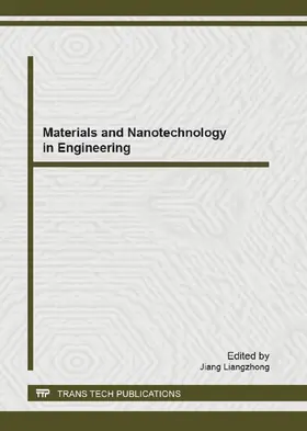 Jiang |  Materials and Nanotechnology in Engineering | Buch |  Sack Fachmedien