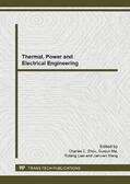 Zhou / Ma / Liao |  Thermal, Power and Electrical Engineering | Buch |  Sack Fachmedien