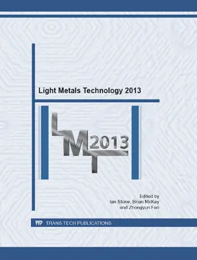 Stone / McKay / Fan | Light Metals Technology 2013 | Buch | 978-3-03785-766-3 | sack.de
