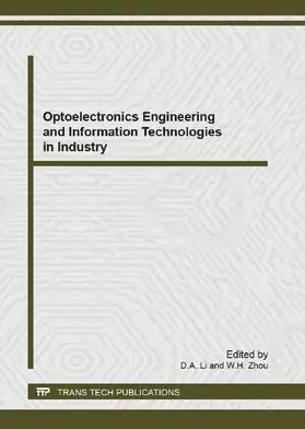 Li / Zhou |  Optoelectronics Engineering and Information Technologies in Industry | Buch |  Sack Fachmedien