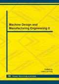 Kida |  Machine Design and Manufacturing Engineering II | Buch |  Sack Fachmedien