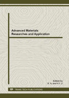 Xu / Li |  Advanced Materials Researches and Application | Buch |  Sack Fachmedien