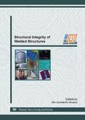 Murariu |  Structural Integrity of Welded Structures | Buch |  Sack Fachmedien
