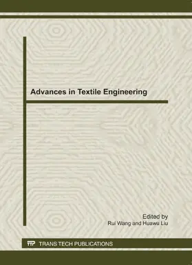 Wang / Liu |  Advances in Textile Engineering | Sonstiges |  Sack Fachmedien