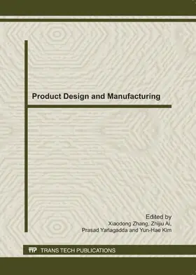 Zhang / Ai / Yarlagadda |  Product Design and Manufacturing | Sonstiges |  Sack Fachmedien