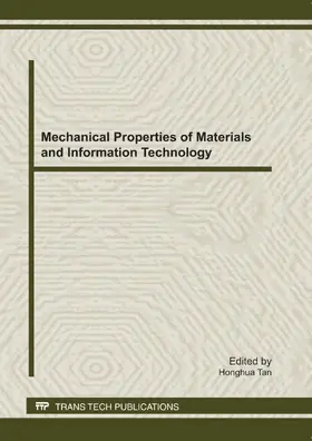 Tan | Mechanical Properties of Materials and Information Technology | Sonstiges | 978-3-03795-078-4 | sack.de