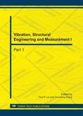 Lin / Zhang |  Vibration, Structural Engineering and Measurement I | Sonstiges |  Sack Fachmedien