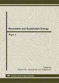 Pan / Ren / Li |  Renewable and Sustainable Energy | Sonstiges |  Sack Fachmedien