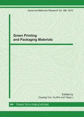 Yun / Min / Li |  Green Printing and Packaging Materials | Sonstiges |  Sack Fachmedien