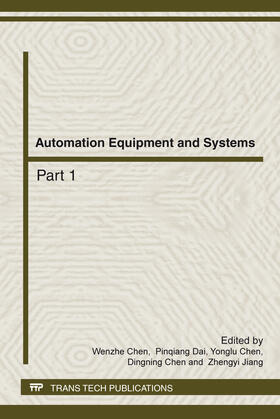 Chen / Dai / Jiang |  Automation Equipment and Systems | Sonstiges |  Sack Fachmedien