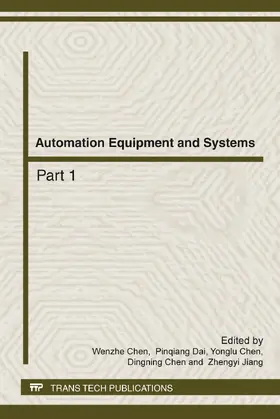 Chen / Dai / Jiang |  Automation Equipment and Systems | Sonstiges |  Sack Fachmedien