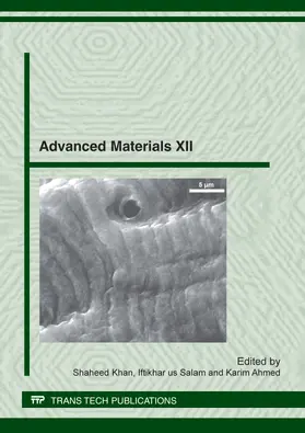 Khan / Salam / Ahmed |  Advanced Materials XII | Sonstiges |  Sack Fachmedien