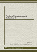 Kao / Hou / Chen |  Frontier of Nanoscience and Technology II | Sonstiges |  Sack Fachmedien