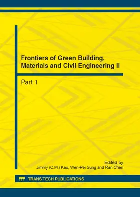 Kao / Sung / Chen |  Frontiers of Green Building, Materials and Civil Engineering II | Sonstiges |  Sack Fachmedien