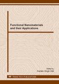 Virk |  Functional Nanomaterials and their Applications | Sonstiges |  Sack Fachmedien