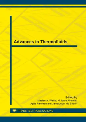 Wahid / Alhamid / Pamitran |  Advances in Thermofluids | Sonstiges |  Sack Fachmedien