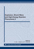 Itoh / Matsue / Hokamoto |  Explosion, Shock Wave and High-Energy Reaction Phenomena II | Sonstiges |  Sack Fachmedien