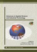 Xu / Wang / Su |  Advances in Applied Science and Industrial Technology | Sonstiges |  Sack Fachmedien