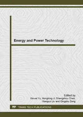 Yu / Ji / Chen | Energy and Power Technology | Sonstiges | 978-3-03795-568-0 | sack.de
